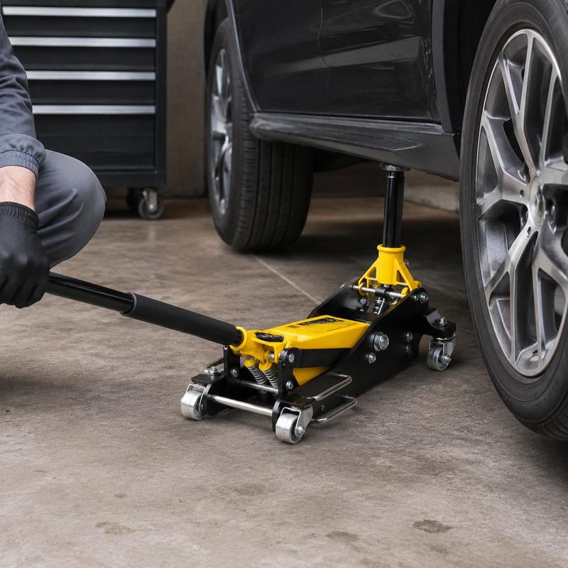 Auto Repair Shop Design - Horizontal Hydraulic Jack 4000 lbs For