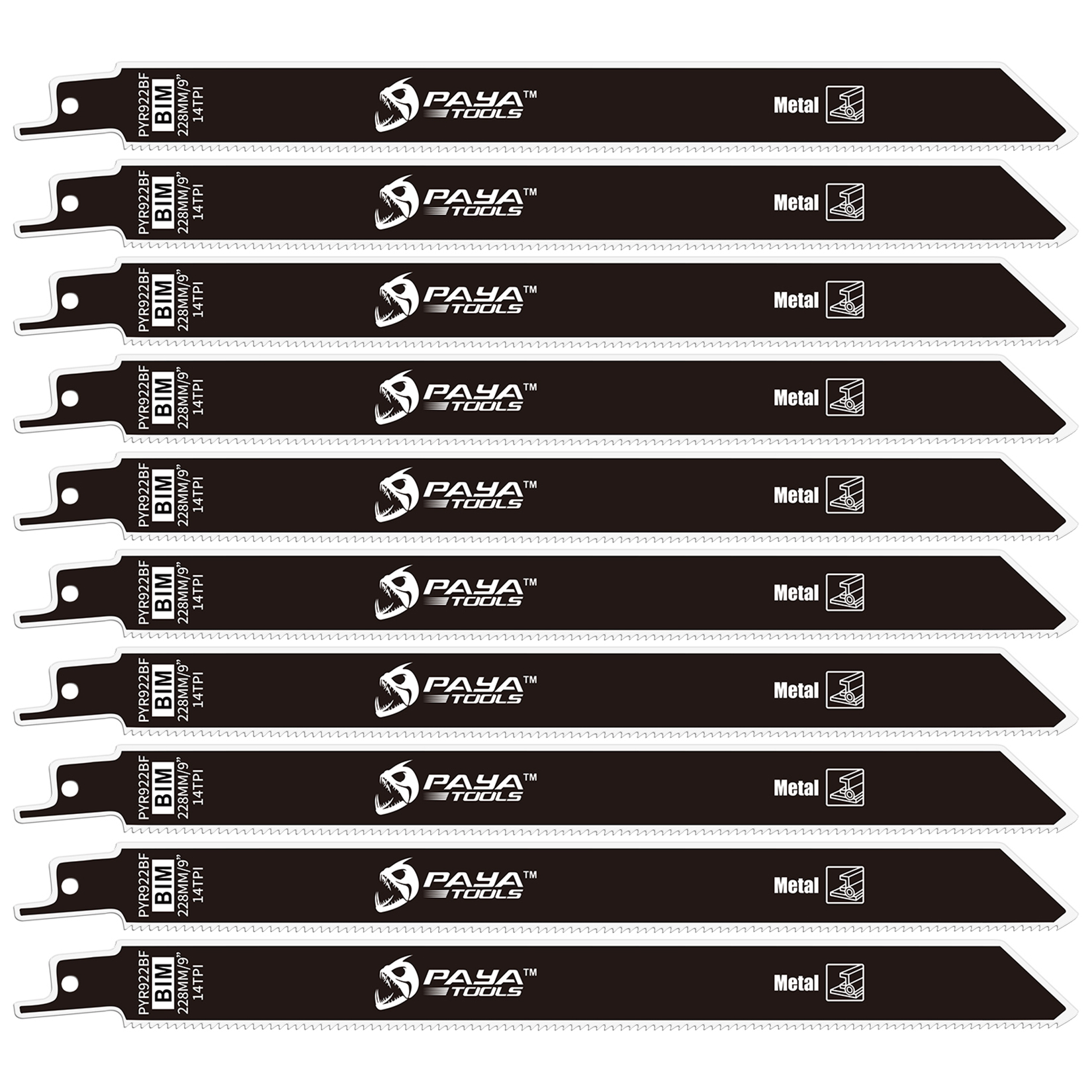 PAYA 10PCS 9Inch Metal Cutting - Metal Saw Reciprocating avaliação e preço