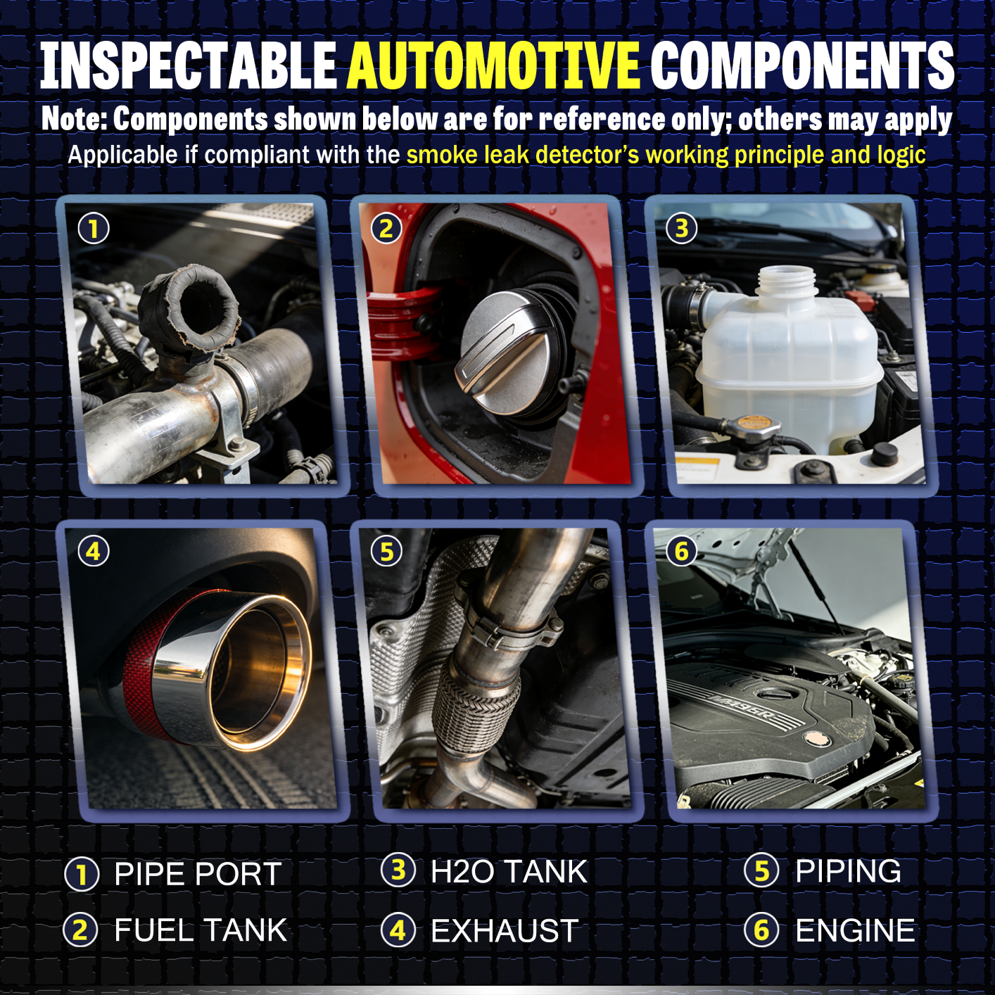 Automotive Smoke Leak Detector - Auto Repair Shop Diagnostics avaliação e preço