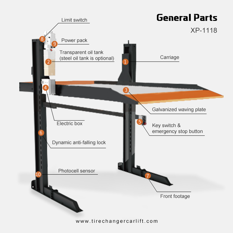 New Design Two-Post Car Parkin - Auto Repair Shop Design avaliação e preço