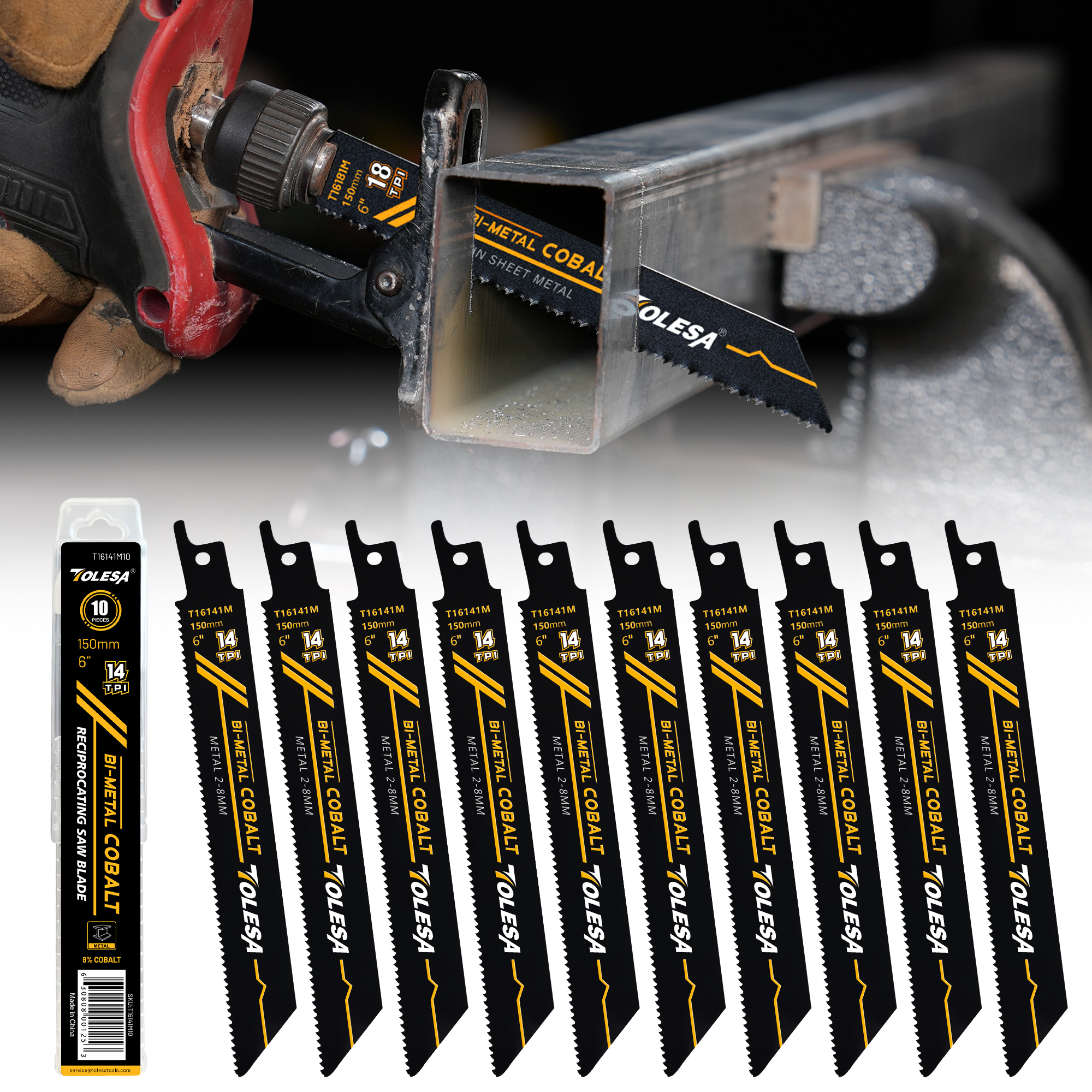 TOLESA Reciprocating Saw Blade - Metal Saw Reciprocating avaliação e preço