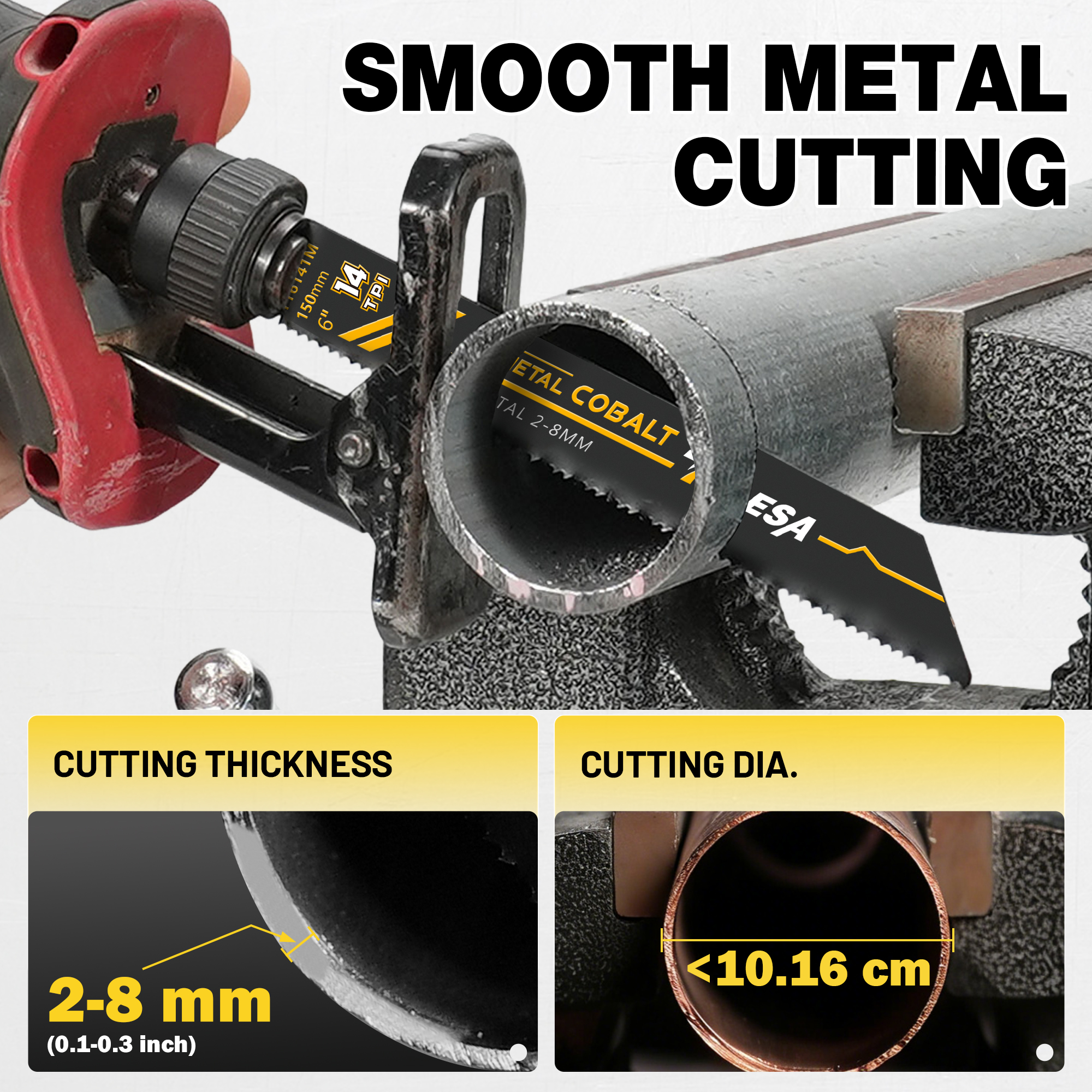 TOLESA Reciprocating Saw Blade - Metal Saw Reciprocating avaliação e preço