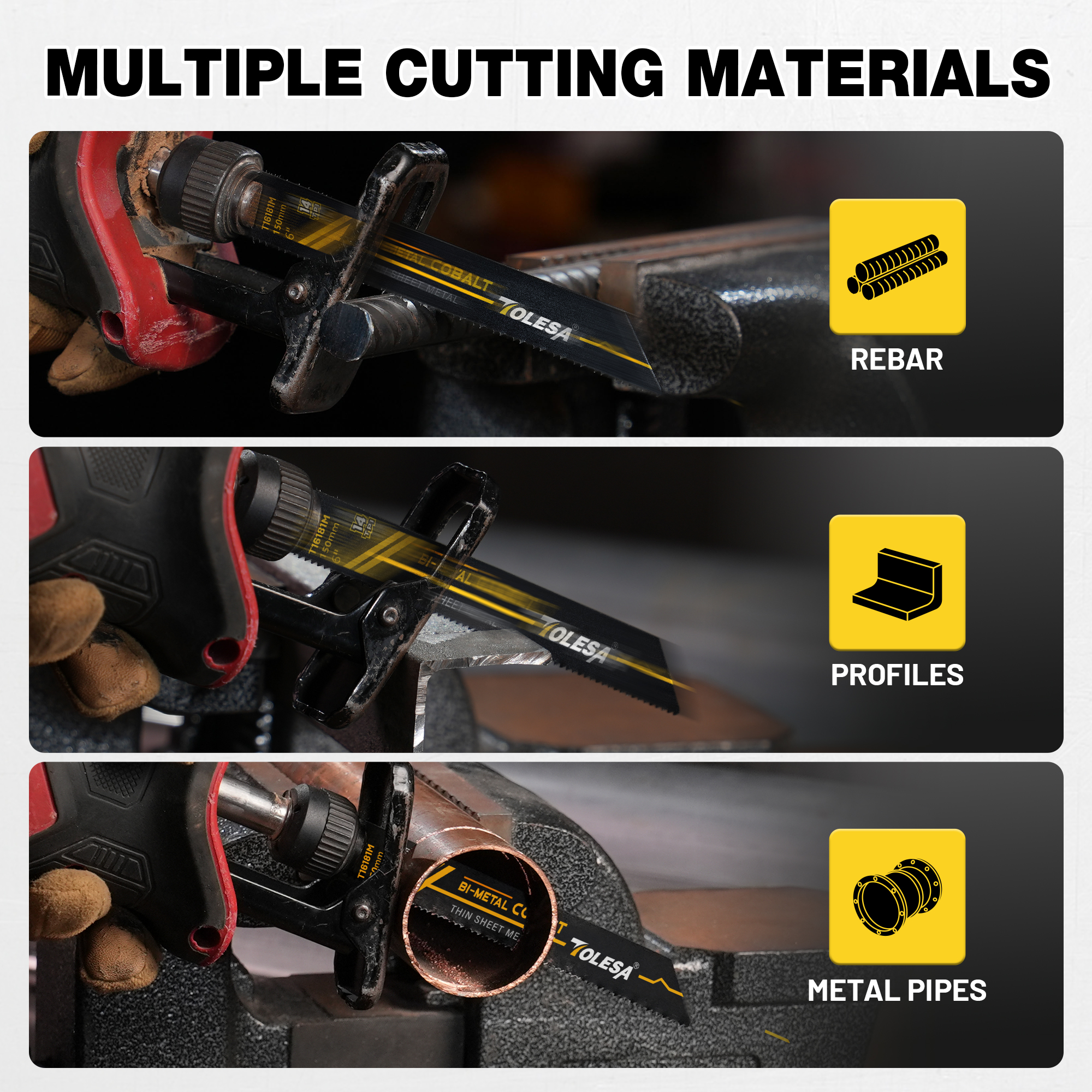 TOLESA Reciprocating Saw Blade - Metal Saw Reciprocating avaliação e preço