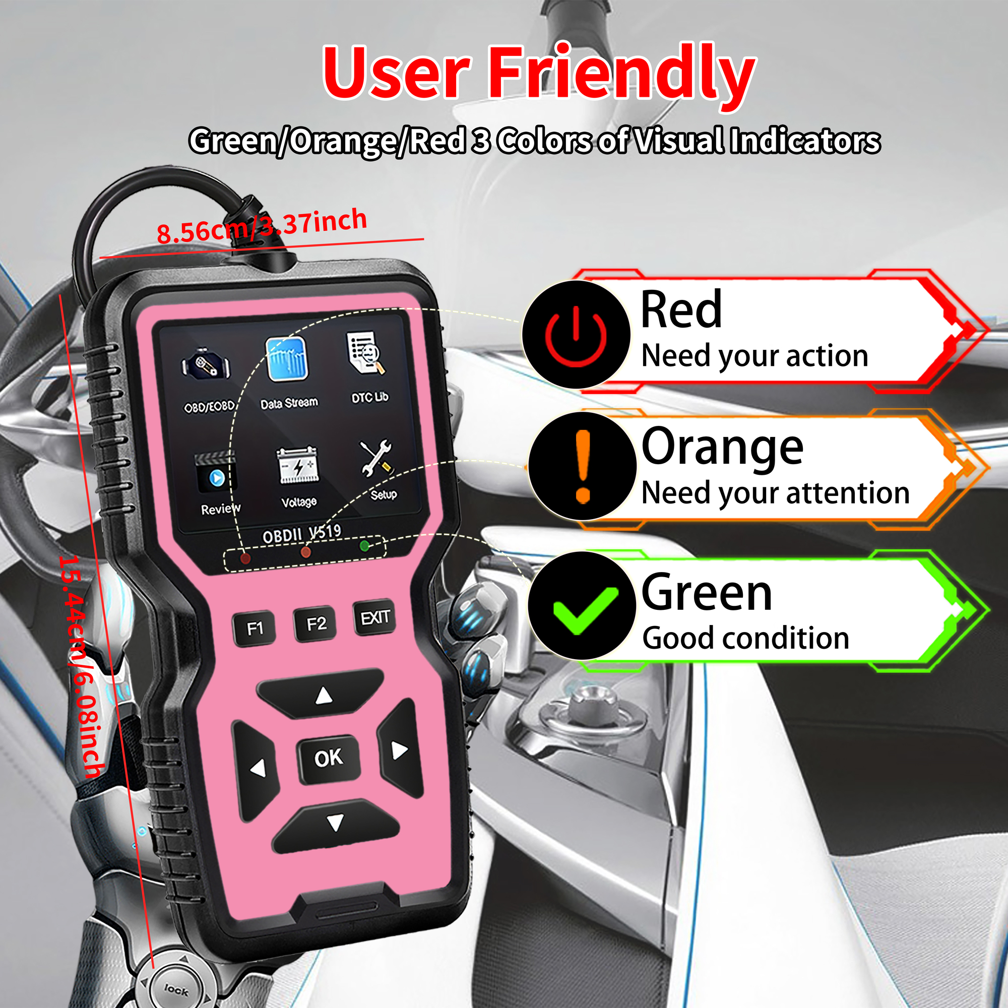 V519 Car Diagnostic Scanner -  - Auto Repair Shop Diagnostics avaliação e preço