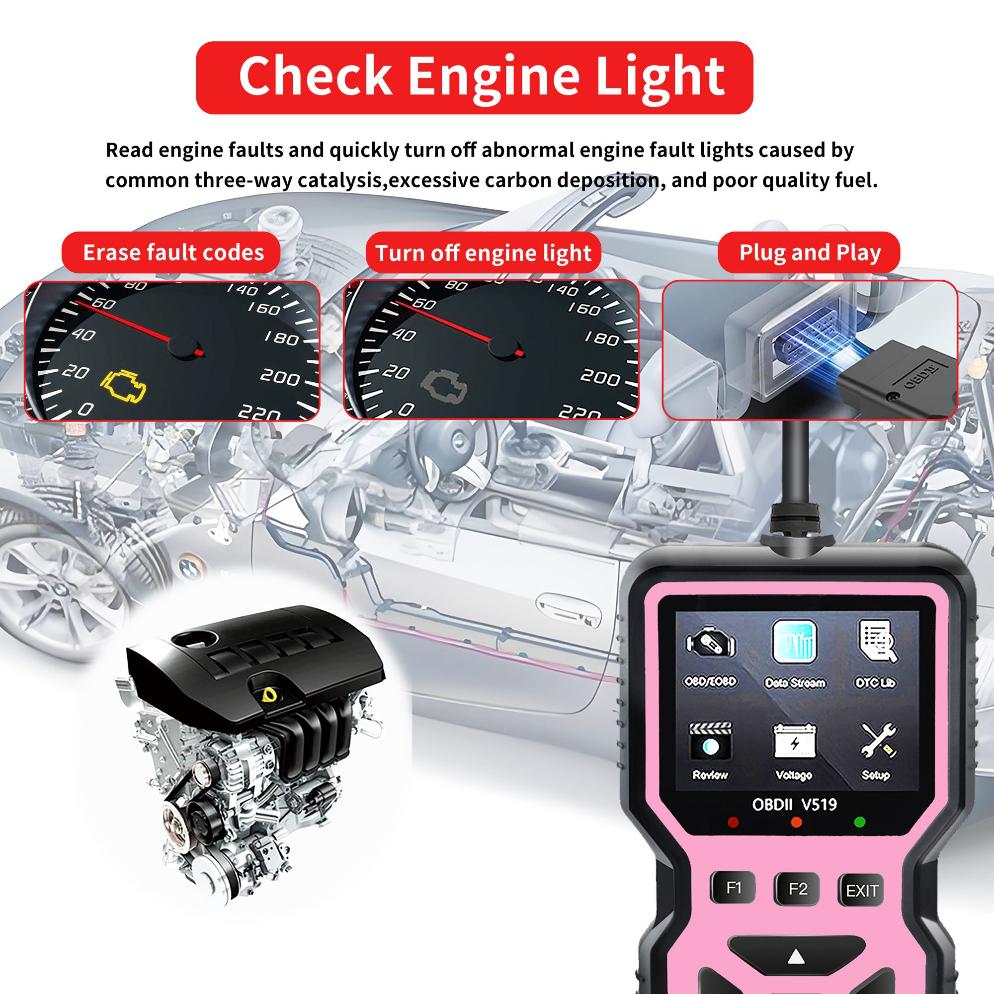 V519 Car Diagnostic Scanner -  - Auto Repair Shop Diagnostics avaliação e preço