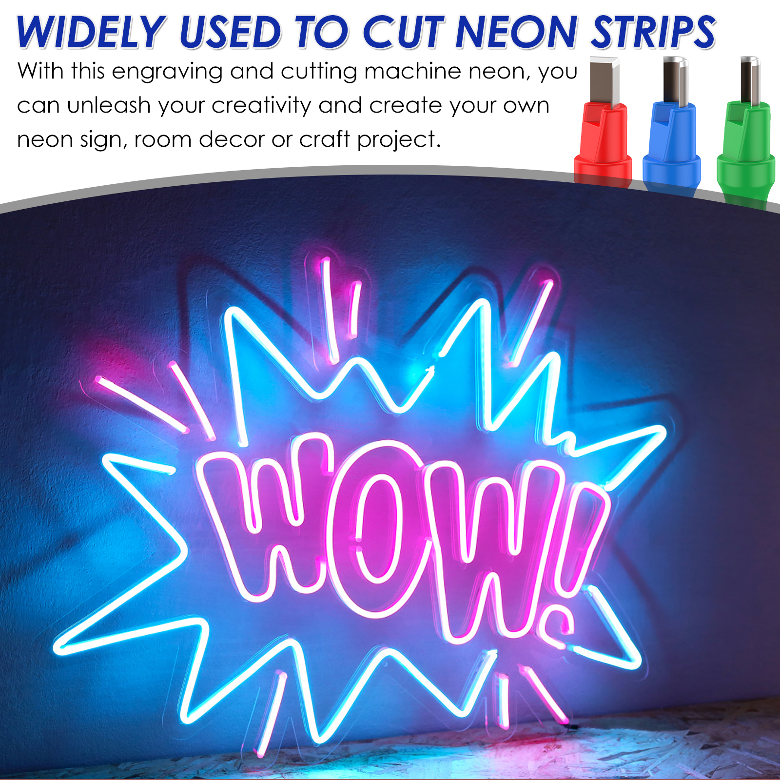3/2Pcs Neon Light Cutter Porta - Plasma Cutter Portable avaliação e preço