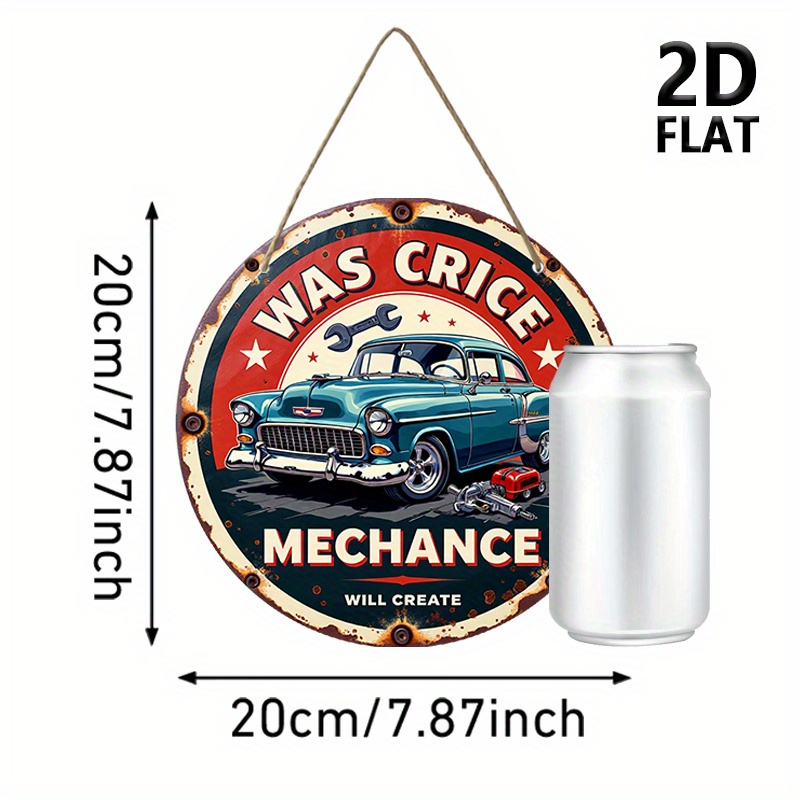 2D plane, retro auto repair sh - Auto Repair Shop Logo Design avaliação e preço