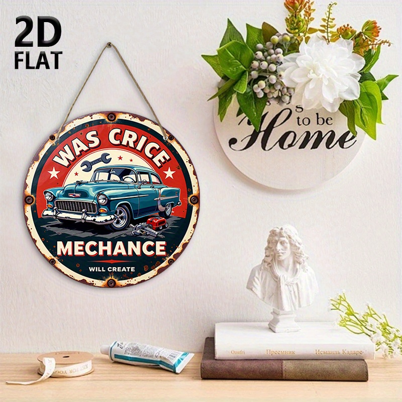 2D plane, retro auto repair sh - Auto Repair Shop Logo Design avaliação e preço