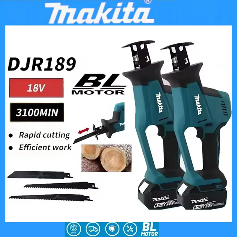 Makita DJR189 18V Cordless Ele - Metal Saw Reciprocating avaliação e preço